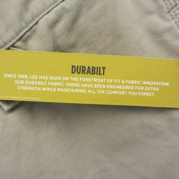 LEE Carpenter Straight Leg Pants. 2 Pair one NWT and one NWOT. Size 42 x 36. - Picture 5 of 12